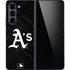 MLB Oakland Athletics Dark Wash Galaxy Z Fold5 5G Skin